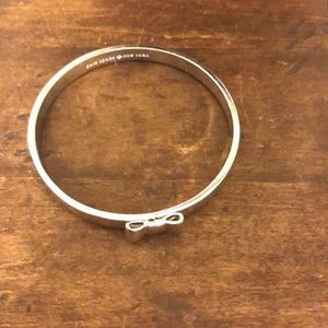 Kate Spade silver bow bangle!